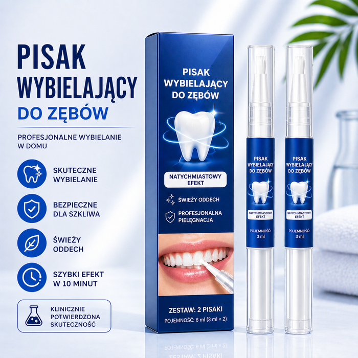 Pisak wybielający Dentini Smile™